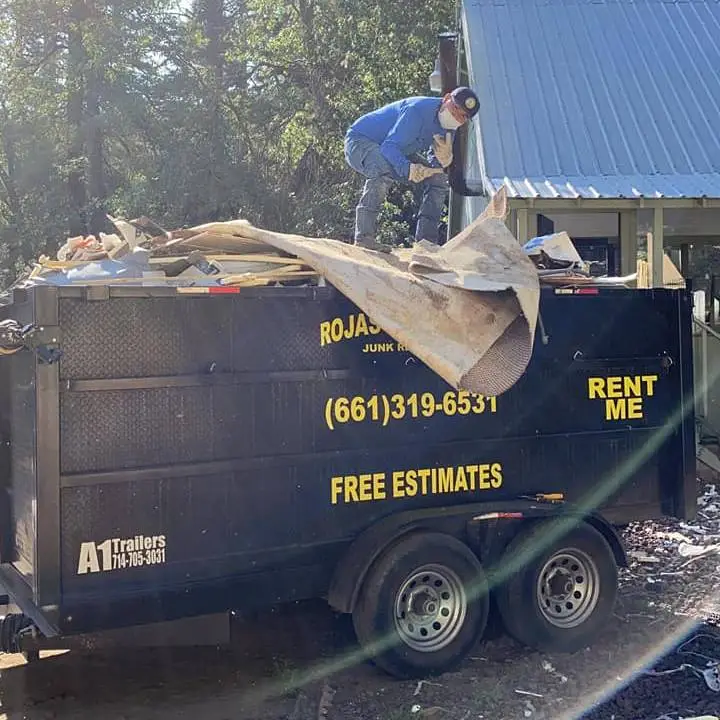 Junk removal job in Bakersfield