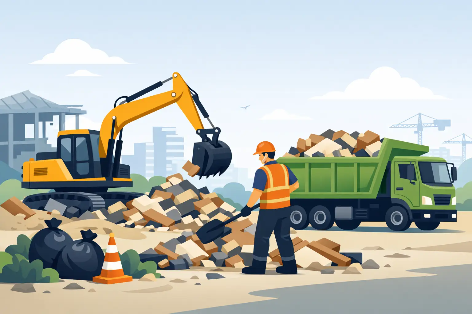 Construction Debris Removal Done Right