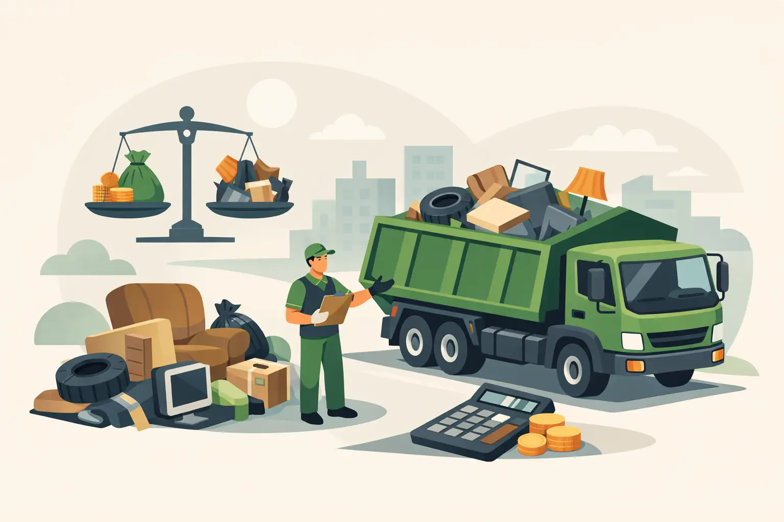 How Much Do Junk Removal Companies Charge?