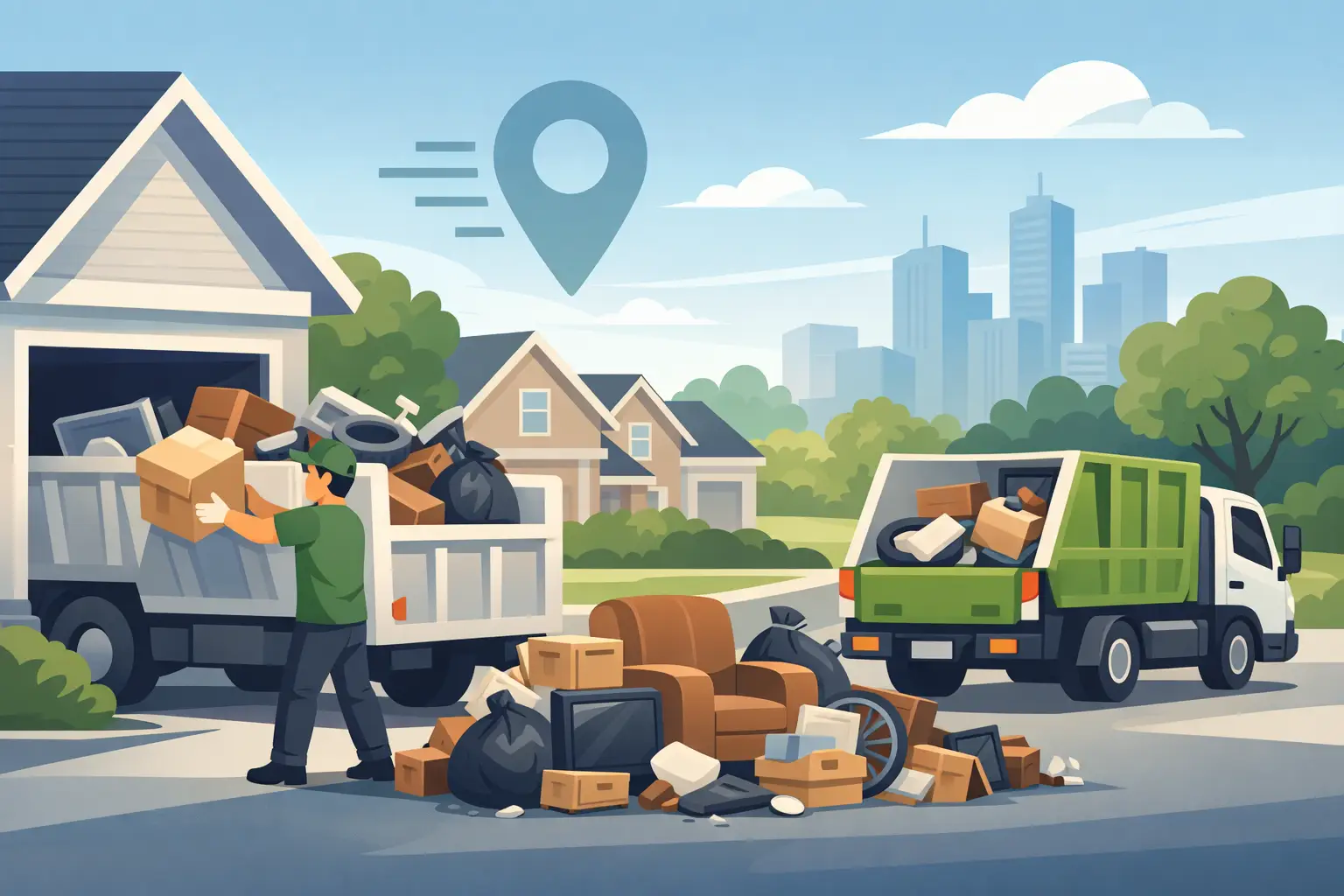 Residential Junk Removal Near Me Done Fast