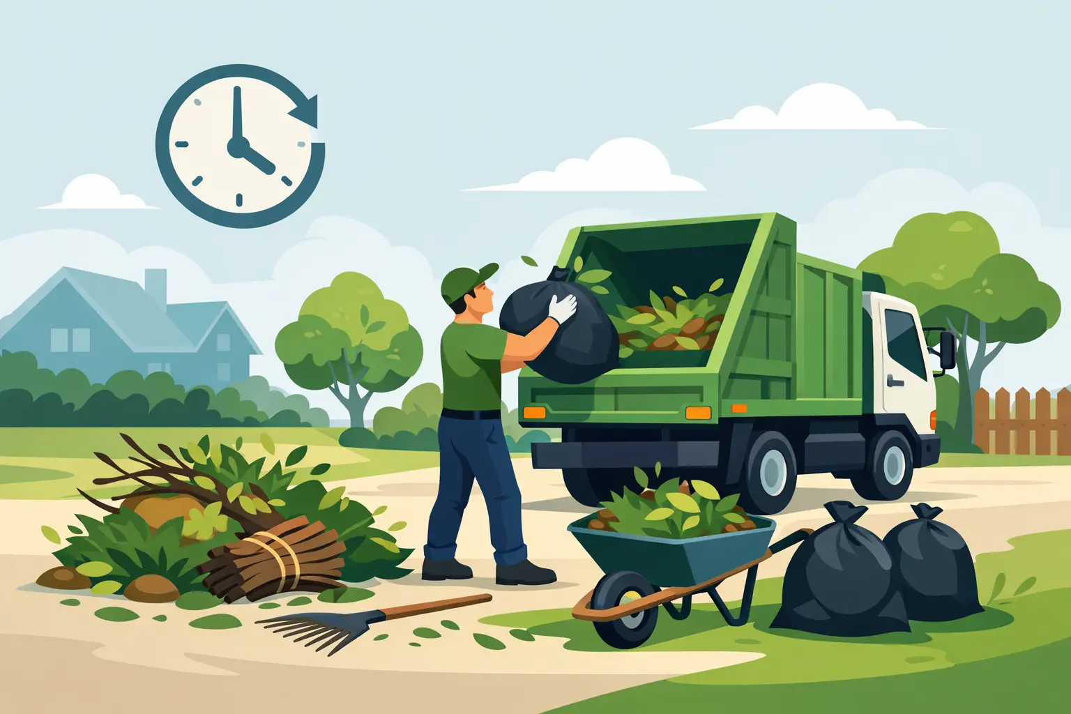 Yard Waste Removal Service That Saves Time