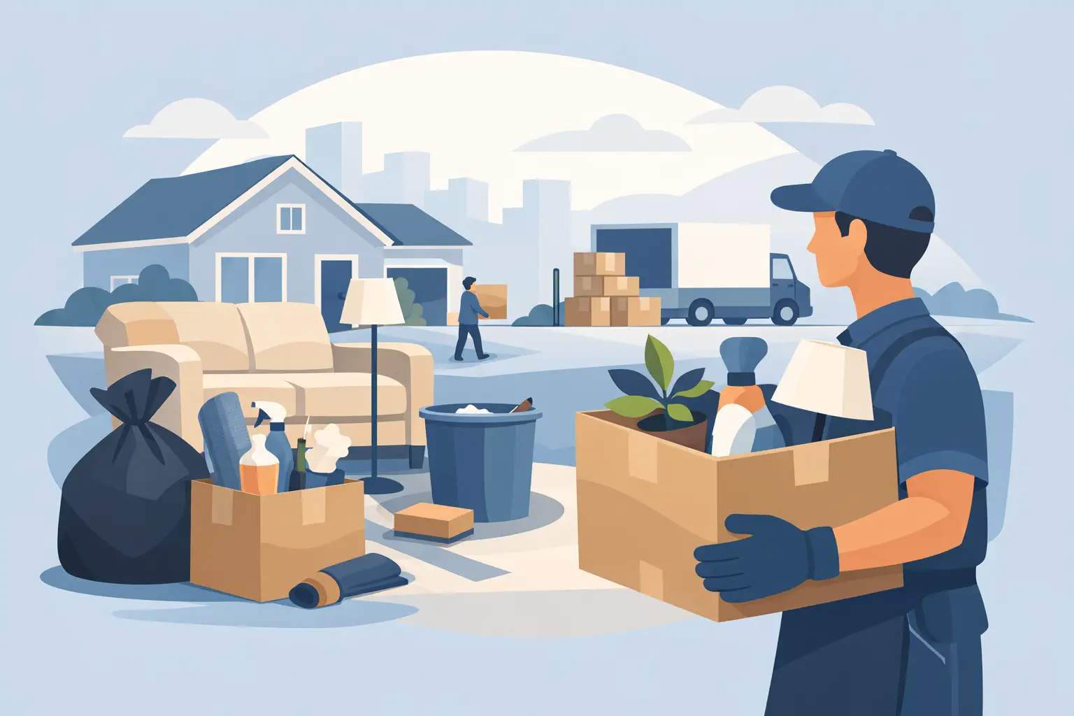How to Clean Out a Rental Property Quickly